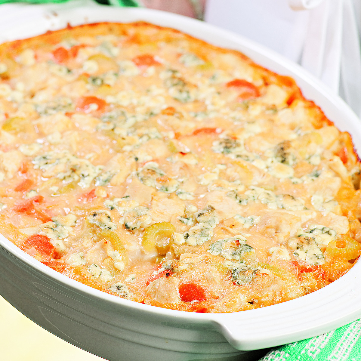 buffalo chicken casserole